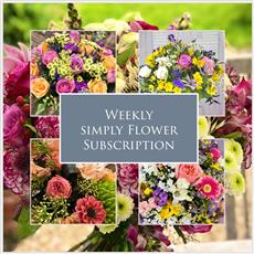 Weekly - Simple Flower Subscription 